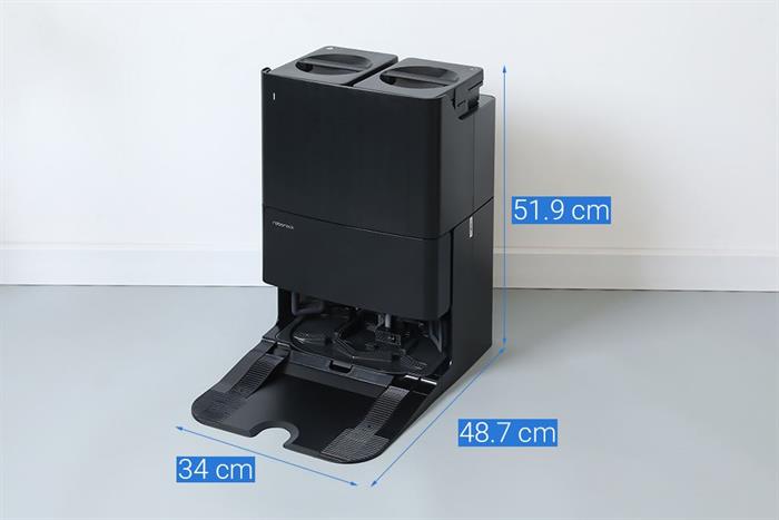 Robot hút bụi lau nhà Roborock QRevo S Pro - Đen/Trắng